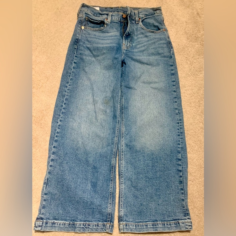Gap High Rise Stride Ankle Jeans. Size 28. Size 6 Regular